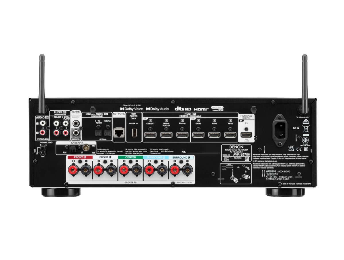 DENON AVR-S670H - immagine 2