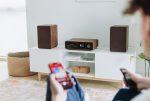 PURE Classic Stereo coffee black / legno noce - immagine 5