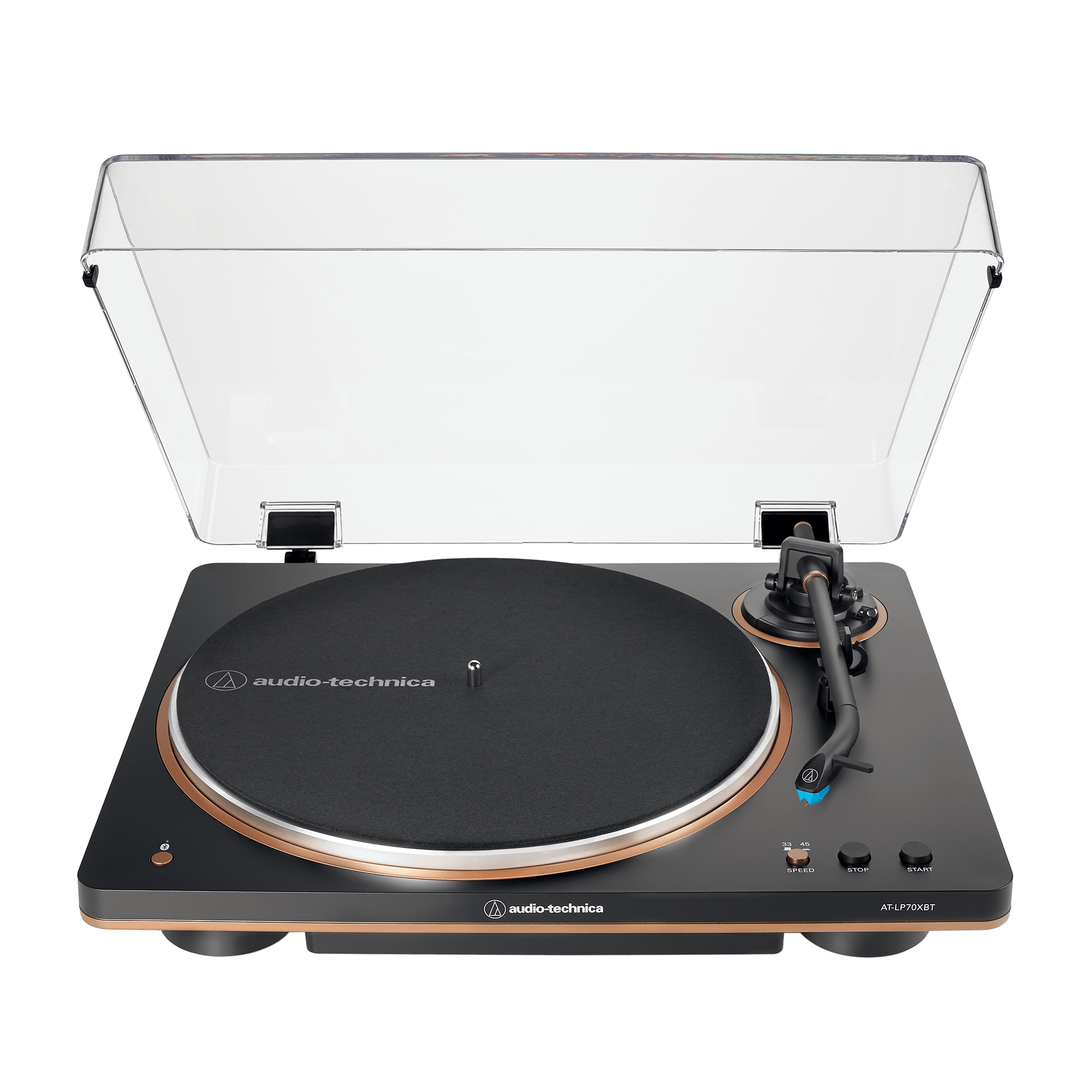 at-lp70xbt_bz_01 Audio-Technica AT-LP70XBT black Fully Automatic Wireless - immagine 1